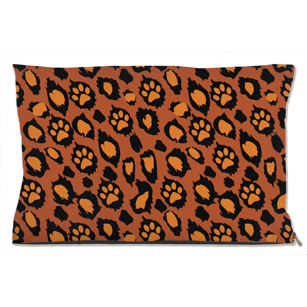 Leopawd Skin Dog Bed-0