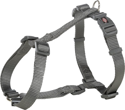Trixie dog harness premium h-harness grey-0