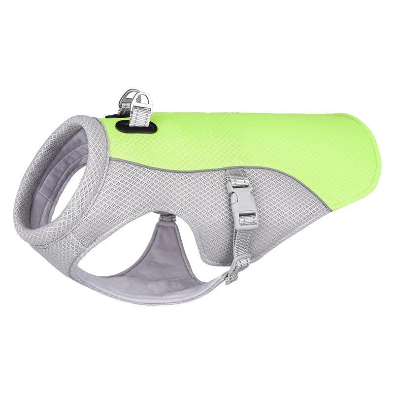Summer Dog Cooling Vest Harness Reflective-8
